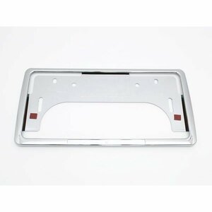  made in Japan automobile dealer . supplies NEW number frame resin made plating slim type 