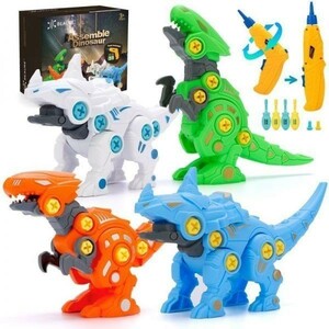 B9005：恐竜 おもちゃ セット 教育的 デザイン 分解 子供 パズル ティラノサウルス