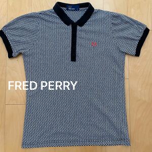 最終 SALEです！FRED PERRY フレッドペリー　デザインポロシャツ 半袖