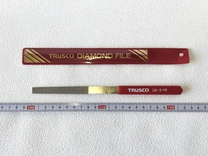 TRUSCO diamond file for ironworker flat GK-5-HI free shipping 