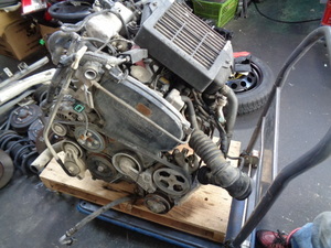  Pajero Mini H58A twincam turbo 4AT 4WD original engine Assy Seino post payment on delivery shipping 