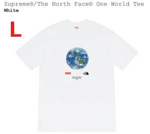 即決送料込【新品未開封】 Lサイズ 20SS Supreme The North Face One World Tee White シュプリーム ノースフェイス Tシャツ 白 box logo
