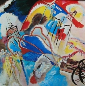 Art hand Auction Wassily Kandinsky, [Improvisation 30], Aus einem seltenen Kunstbuch, Neuer hochwertiger Rahmen, matt gerahmt, Porto inklusive, Wassily Kandinsky, Malerei, Ölgemälde, Abstraktes Gemälde