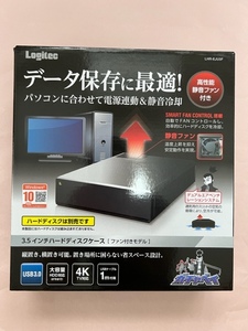 ★ 【未開封】 Logitec ロジテック HDDケース LHR-EJU3F USB3.0対応 3.5インチSATA用 FAN搭載モデル ★