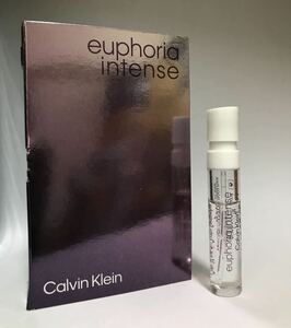 《送料無料》カルバン クライン ユーフォリア インテンス オードパルファム 1.2ml サンプル ※未使用※ CALVIN KLEIN EUPHORIA INTENSE