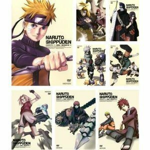 NARUTO ナルト 疾風伝 風影奪還の章 全8枚 第221話～第252話 レンタル落ち 全巻セット DVD 中古 アニメ