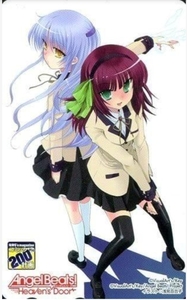 テレホンカード 立華かなで 天使 ゆり Angel Beats! Heaven’s Door 電撃G’sマガジン 抽プレ 抽選200名プレゼント品 エンジェルビーツ！