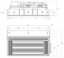 オールインワン LED テールランプ 花魁 COMBO 零Ｓ ZERO S 2連タイプ クリア レンズ モデル LRセット ECE規格認証取得 トラック OCZN-CC-S1_画像7