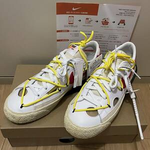 【27cm】Off-White × Nike Blazer Low