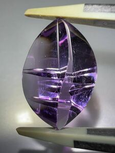 [ специальная цена ] аметист деформация cut разрозненный 8.82ct KS500-890 YB