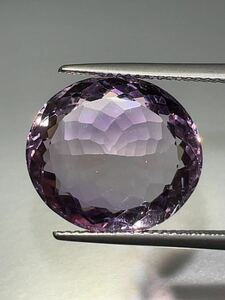 [ red character ] amethyst loose somewhat Ame to Lynn 11.78ct KS500-889