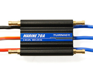 *Turnigy marine ESC 70A brushless amplifier RC boat .