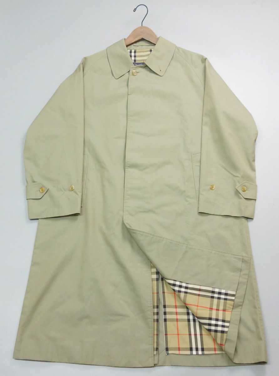 グレイ系,L国内外の人気集結! 70s vintage Burberry balmacaan 1枚袖 通販低価 70s 1枚袖 薄玉虫 balmacaan Burberry vintage ステンカラーコート