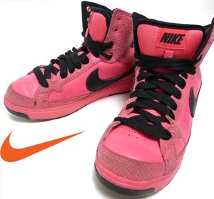  Nike / NIKE воздушный tu петля mid спортивные туфли US7.5(24.5cm соответствует )( женский )[ б/у ]11h-1-048