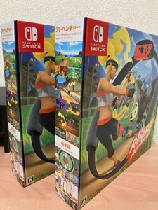 任天堂 switch リングフィット アドベンチャー 2個セット