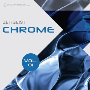 Various Zeitgeist Chrome Vol. 1 LP (Ltd 150 Transparent Blue Vinyl) Cold Transmission Music ドイツ Minimal Dark Wave EBM