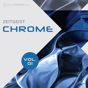 Various Zeitgeist Chrome Vol. 1 LP (Ltd 150 Transparent Blue Vinyl) Cold Transmission Music ドイツ Minimal Dark Wave EBM