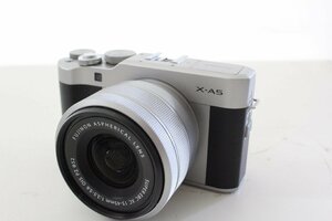 ▲フジフィルム ミラーレス一眼カメラ X-A5 SUPER EBC XC15-45mm