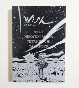  『Wish negai HIROYUKI ASADA TEGAMIBACHI CARD BOOK 図録』 スリーブケース入 イラストカード48枚 カードブック 浅田弘幸 テガミバチ