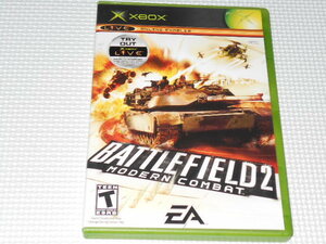 xbox★BATTLE FIELD2 MODERN COMBAT 海外版★箱付・説明書付・ソフト付