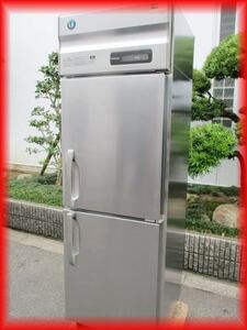 冷凍庫 業務用 中古 美品 2020年 ホシザキ HF-63LAT タテ型 2ドア冷凍庫 625×650mm 384L スリムサイズ 100V 厨房器機