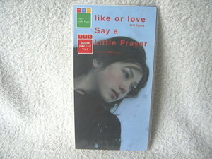 ★未使用★ Say A Little Prayer 【like or love / f igure】 8㎝シングル SCD 