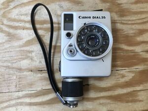 mC コンパクト　Canon DIAL35 キャノン ダイアル35 カメラ　ジャンク品　現状品　※キズや汚れ多め