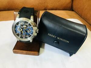 HARRY WINSTON ハリーウィンストン プロジェクト Z9 ザリウム ラバー OCEACH44ZZ004 HARRY WINSTON メンズ 腕時計 300本限定