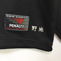 【人気】PENALTY/ペナルティ ジャージ トップス ワッペン 刺繍 ブラック サイズM/S4205_画像9