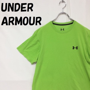 【人気】UNDER ARMOUR/アンダーアーマー 半袖Tシャツ グリーン サイズMD/S4322