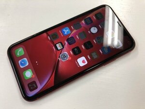 X096 SIMフリー iPhoneXR 128GB レッド