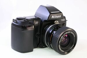 実用★ニコン Nikon F-801 ボディ+AI-S NIKKOR 35-70mm★シャッター・露出計完動★うすくもり★10786
