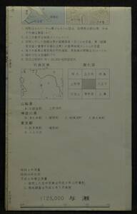 【希少】地図　地形図　与瀬　1:25,000　NI-54-25-15-1 (東京15号-1)　5339-31　平成7年10月1日　国土地理院