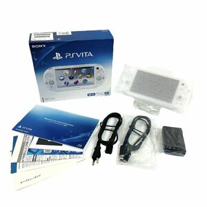 【美品】SONY ソニー PlayStation Vita PS Vita Wi-Fiモデル PCH-2000 za12 ホワイト 保護フィルム有 完品
