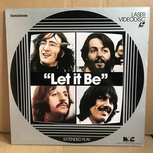 THE BEATLES LET IT BE LD ザ・ビートルズ 