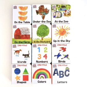エリックカール 洋書 英語絵本 12冊 はらぺこあおむし 箱なし Eric Carle エリック・カール