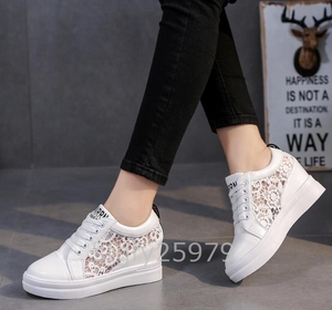 D021* new work race see-through switch shoes sneakers lady's thickness bottom shoes pain . not 