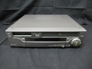 ジャンク品扱い 希少品 SONY ソニー Hi8 8ミリ ダブル ビデオデッキ VHS WV-BS2 ビデオカセットレコーダー 1995年製