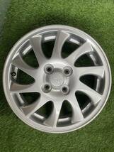 送料込み♪ ダイハツ 純正ホイール 15x4.5J PCD 100 4穴 中古ホイール 4本_画像5