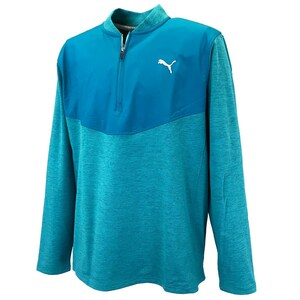 送料無料◆新品◆PUMA GOLF クラウドスパン ハーフジップ 長袖シャツ◆(L)◆597588-03◆日本サイズ(XL)～(XXL)相当◆プーマ ゴルフ