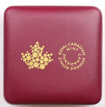 カナダ・クラシックオーナメントコイン (シルバープルーフ) 凹面鏡変形コイン 2018年_画像10