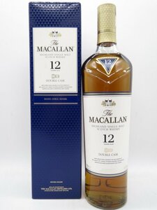 未開栓 洋酒 マッカラン 12年 ダブルカスク MACALLAN DOUBLE CASK 700ml 40% 送料無料