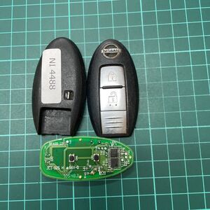 NI4488 送料185円 BPA0B-22 日産 インテリジェントキー スマートキー セレナ ジューク マーチノート キューブ エクストレイル ムラーノ