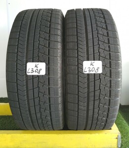 235/55R18 100Q Bridgestone BLIZZAK VRX 中古 スタッドレスタイヤ 2本セット ブリヂストン L308.K 