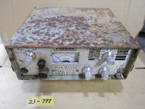 23-797 old . electric corporation . industry transceiver FURUNO Furuno DR1-6 type 1w sending receiver model . standard number K73FD04 fishing information, retro, objet d'art, antique goods etc. 