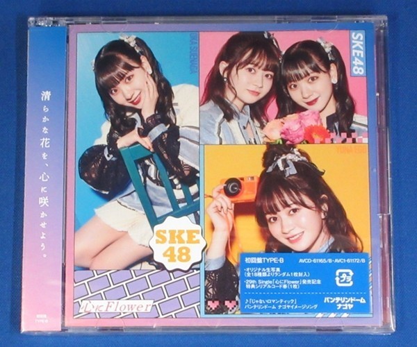 SKE48/Flower in My Heart★首发版TYPE-B(CD+DVD)★全新未开封★, 一排, 图片, AKB48