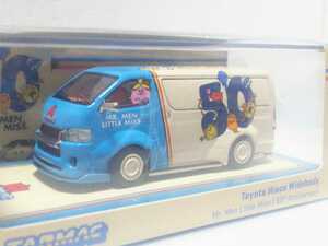 Tarmac 1/64 トヨタ ハイエース Mr.MEN LITTLE MISS ワイドボディ ターマックワークス オイル缶 Toyota Hiace