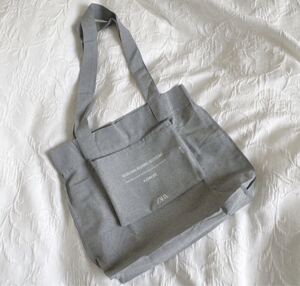 【新品】ZARA ユーザブルバック エコバッグ トートバック Mサイズ 即日発送!!