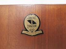 イギリス STONEHILL FURNITURE バーキャビネット 1960年代 ミッドセンチュリー ヴィンテージ マホガニー サイドボード 食器棚 収納 英国_画像3