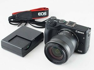 ☆ミウラ1円Start☆キヤノン EOS M3 レンズ交換式デジタルカメラ EF-M 18-55mm 1：3.5-5.6 IS STM レンズ付